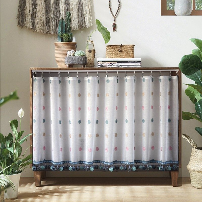 衣柜帘子柜子滑j轨式遮挡卫生间厨房窗户镜子杂物架下桌床书架拉,居家布艺,门帘,淘宝优惠券,粉丝福利购,淘宝优惠卷