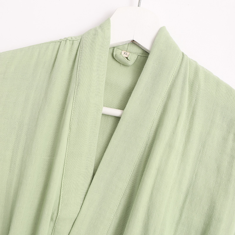 儿童纱布纯棉浴袍男女q宝宝洗澡游泳吸水速干夏季薄款浴衣可穿浴