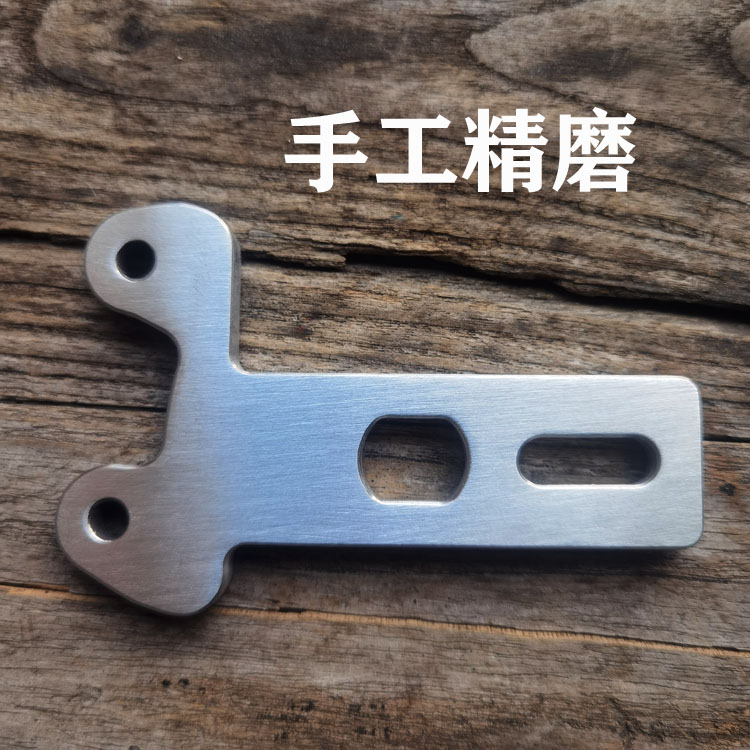 自制304挡泥板支架适用于九号猎户座dz110p原装平叉装eW300p挡泥