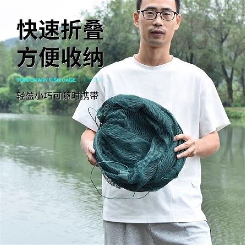 折叠漂浮网箱鱼护养殖网箱鱼护病鱼隔离网箱锦鲤R暂养存鱼专用大