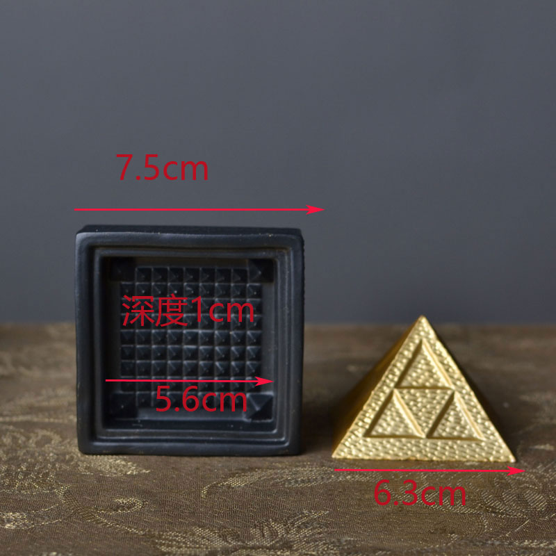 个性古埃及胡g夫金字塔模型创意小摆件家居装饰工艺品首饰盒礼品