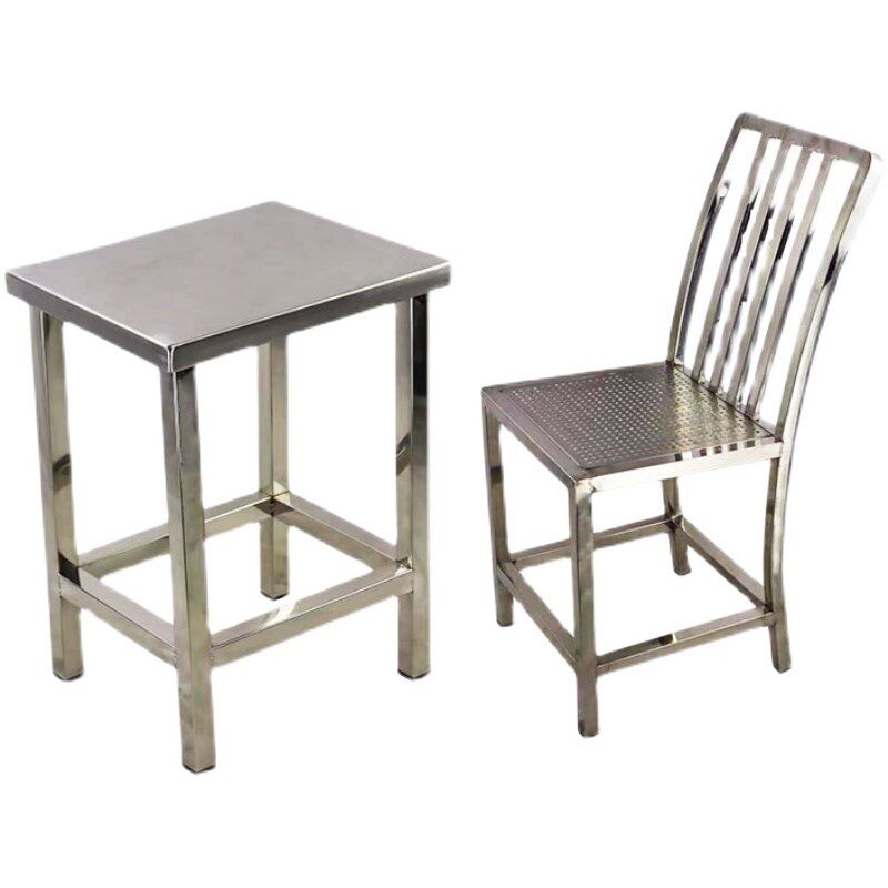 304全不锈钢椅201方凳加厚加固流水线食品工程R化学学校实验室浴