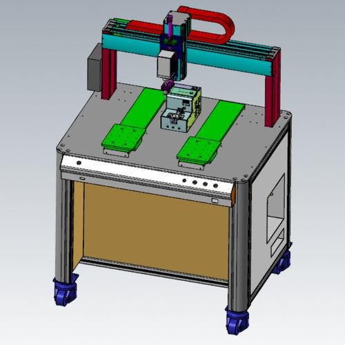 双工位落地式伺服电批全自动锁螺丝机吸附式多P功能大屏自动打螺