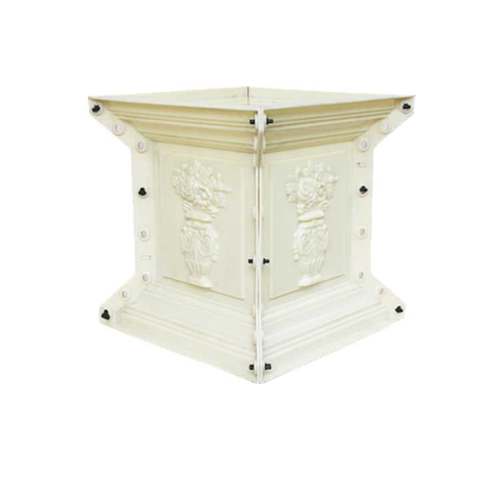 欧式罗马柱模具外墙装饰带槽圆柱别墅大门水泥T墩子柱墩新农村