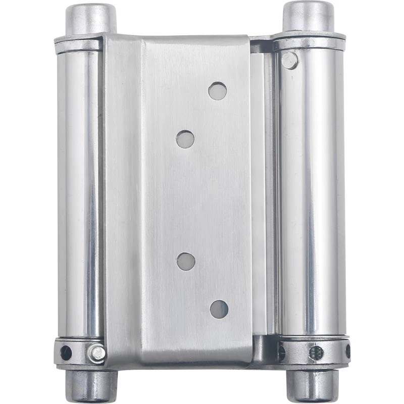 一付价】自由门合页 q双面弹簧隐形铰链 不锈钢内外双开缓冲折页