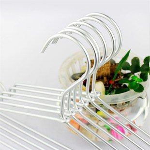 防滑铝制衣架子 干湿两用阳台y洗晒晾衣撑 衣橱收纳整理无痕衣架