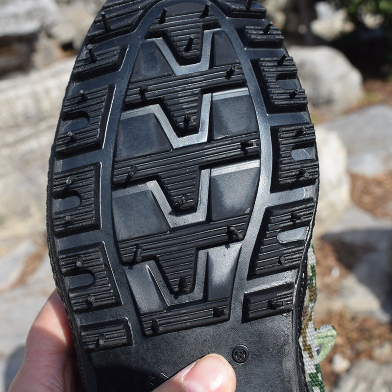 高帮解放鞋劳保鞋男女保安鞋防滑耐磨登山L鞋结实耐穿透气民工胶