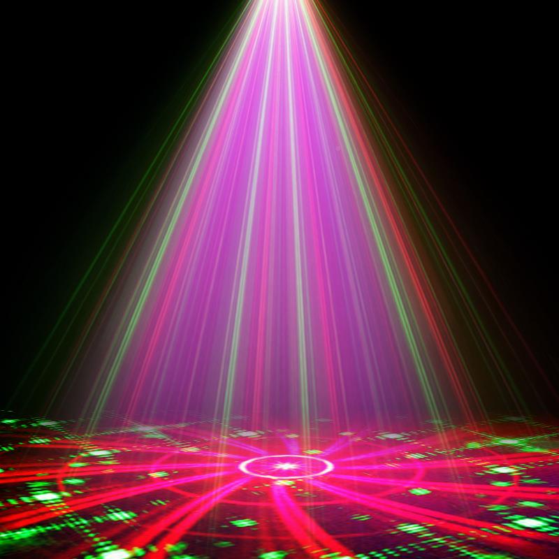 新款声控圣诞 LED雪花激光灯灯图案 外聚会户灯装饰灯ktv灯Laser