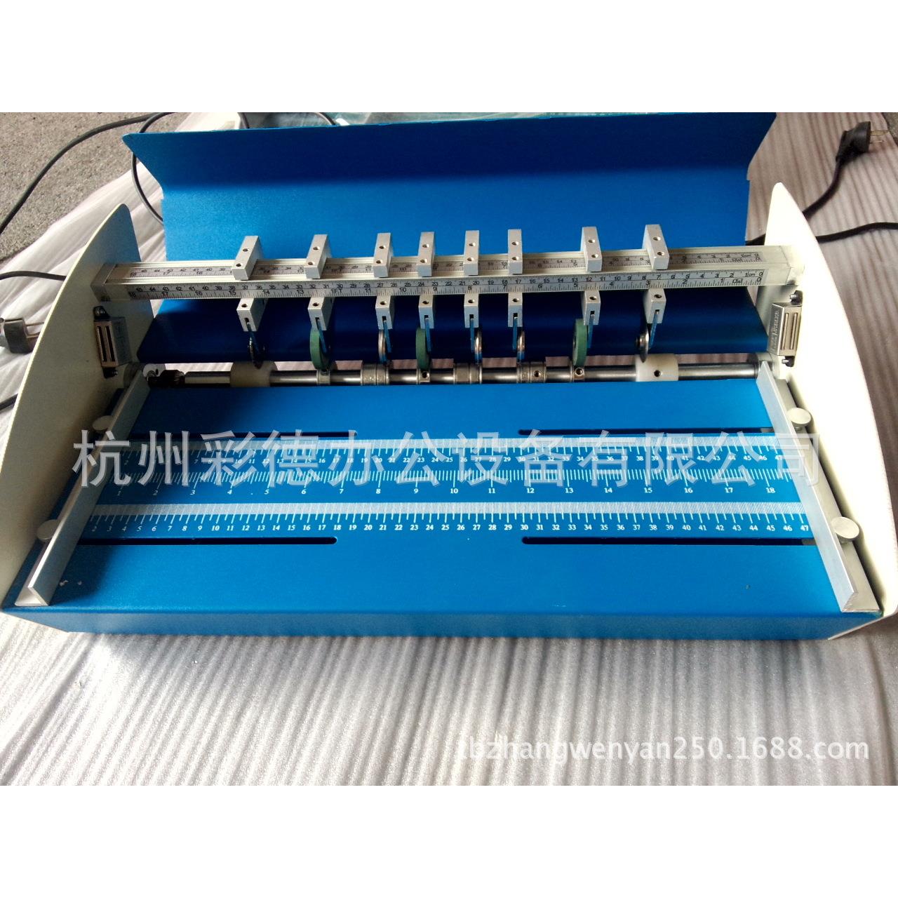 015年升级款 电动多功压痕机WD-P460 48功0mm 压2虚能线 切割能