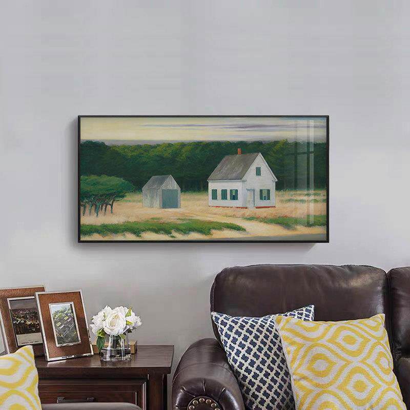 夜鹰》爱华霍普油画夜游者装20230705饰画客厅室餐挂厅酒店德卧床