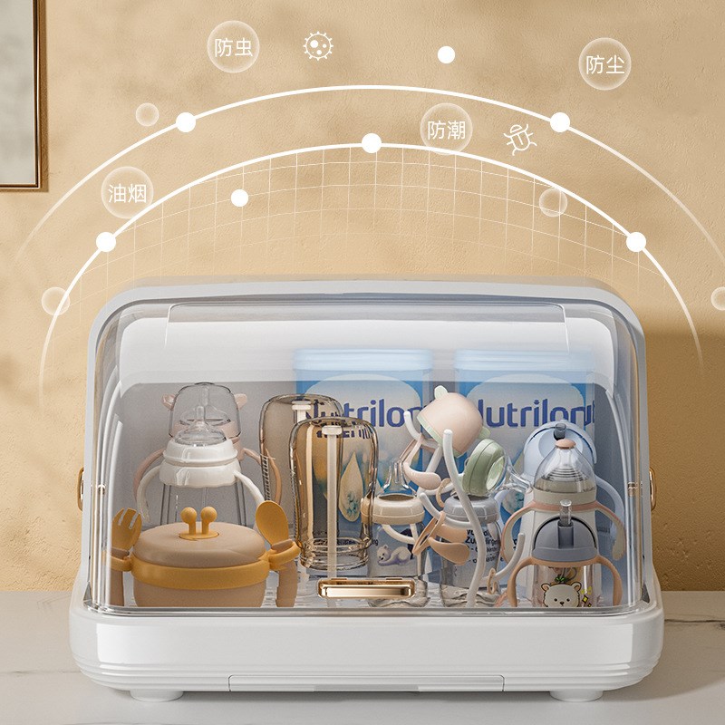 桌面防尘杯架收纳置物架水杯玻A璃杯茶杯托盘沥水杯架子杯子收纳