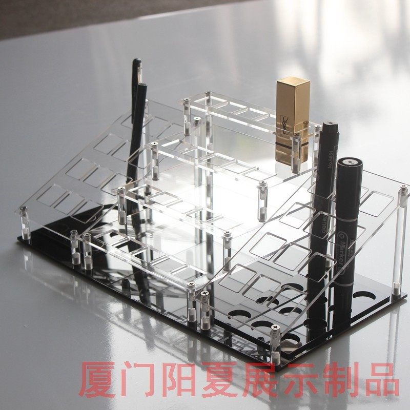 亚克力透明口红架彩妆架s 唇膏唇彩展架 眼线液眉笔化妆品展示架,商业/办公家具,化妆品展柜,淘宝优惠券,粉丝福利购,淘宝优惠卷