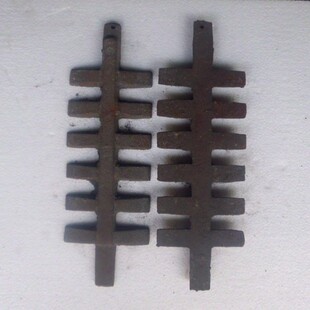 家用暖气c炉铸铁炉箅子炉桥炉条锅炉炉排配件炉齿炉底