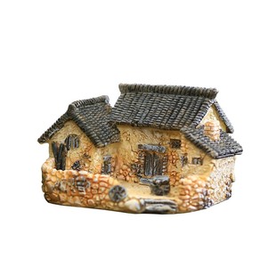 复古小房子摆件花园微景观盆景桌面造景幼儿园民宿酒店Z装饰品礼