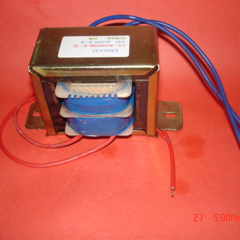50W220V转28V1.7A全铜线 自动控制 多媒体音箱电源变T压器EI663