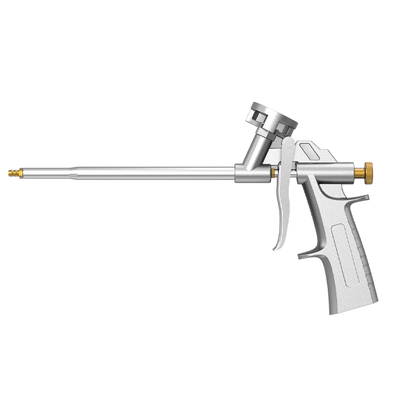发泡胶枪免清洗填缝剂聚氨酯空调门窗密封胶堵洞神V器加长打胶枪