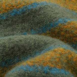 URBAN 客厅沙发毯轻奢高级感混纺羊毛毯 LIVING盖毯2025春夏新款