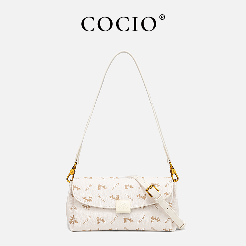 COCIO轻奢斜跨腋下单肩女包包通勤包2024新款高级感时尚CC160