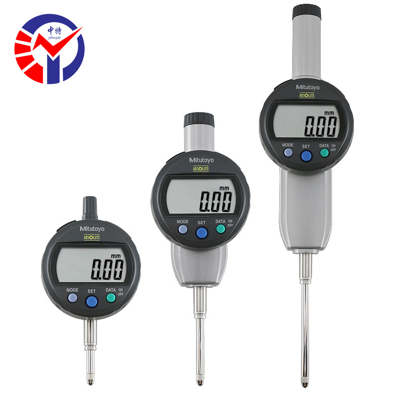 三丰543-490数显千分表 公制/英制转换分辨l率0.01mm数显指示表