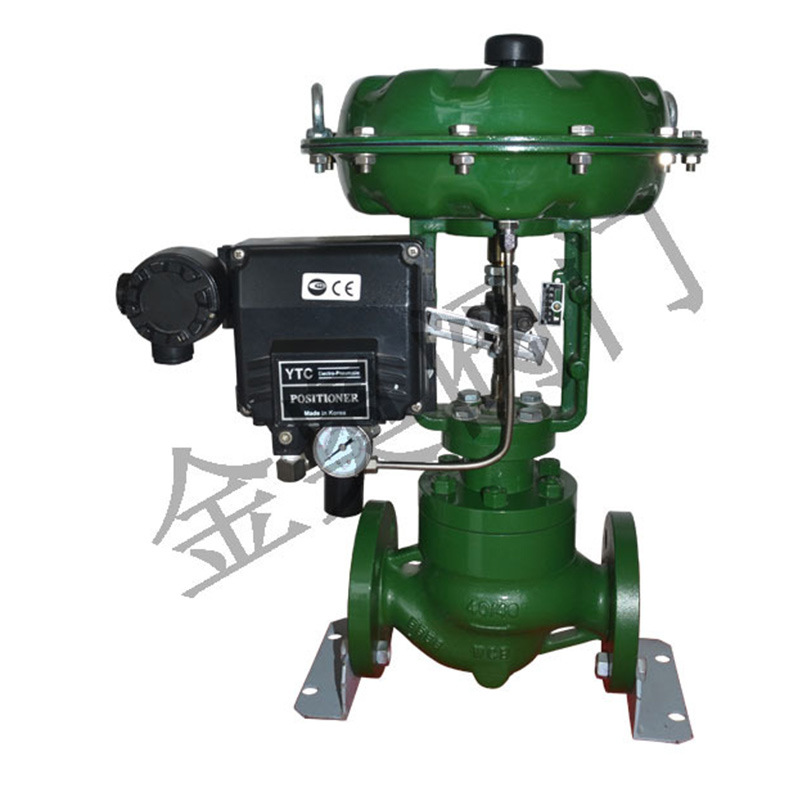 厂家直销 气动薄膜直通单座调节阀 ZXP铸钢薄膜调节阀