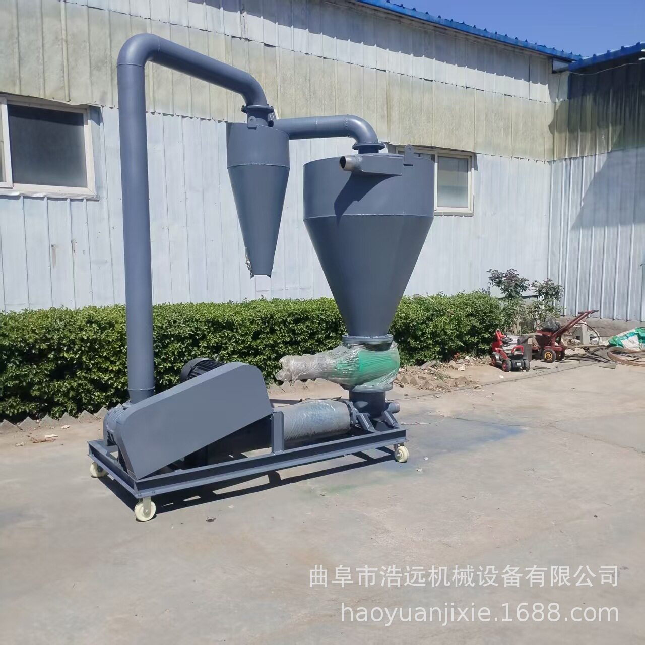 多用途玉米小麦气力吸粮机远距离高扬程负压抽料机输送机