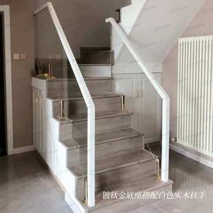 1400g不锈钢底座楼梯配件泳池五金配件楼梯玻璃夹玻璃免打孔扶手