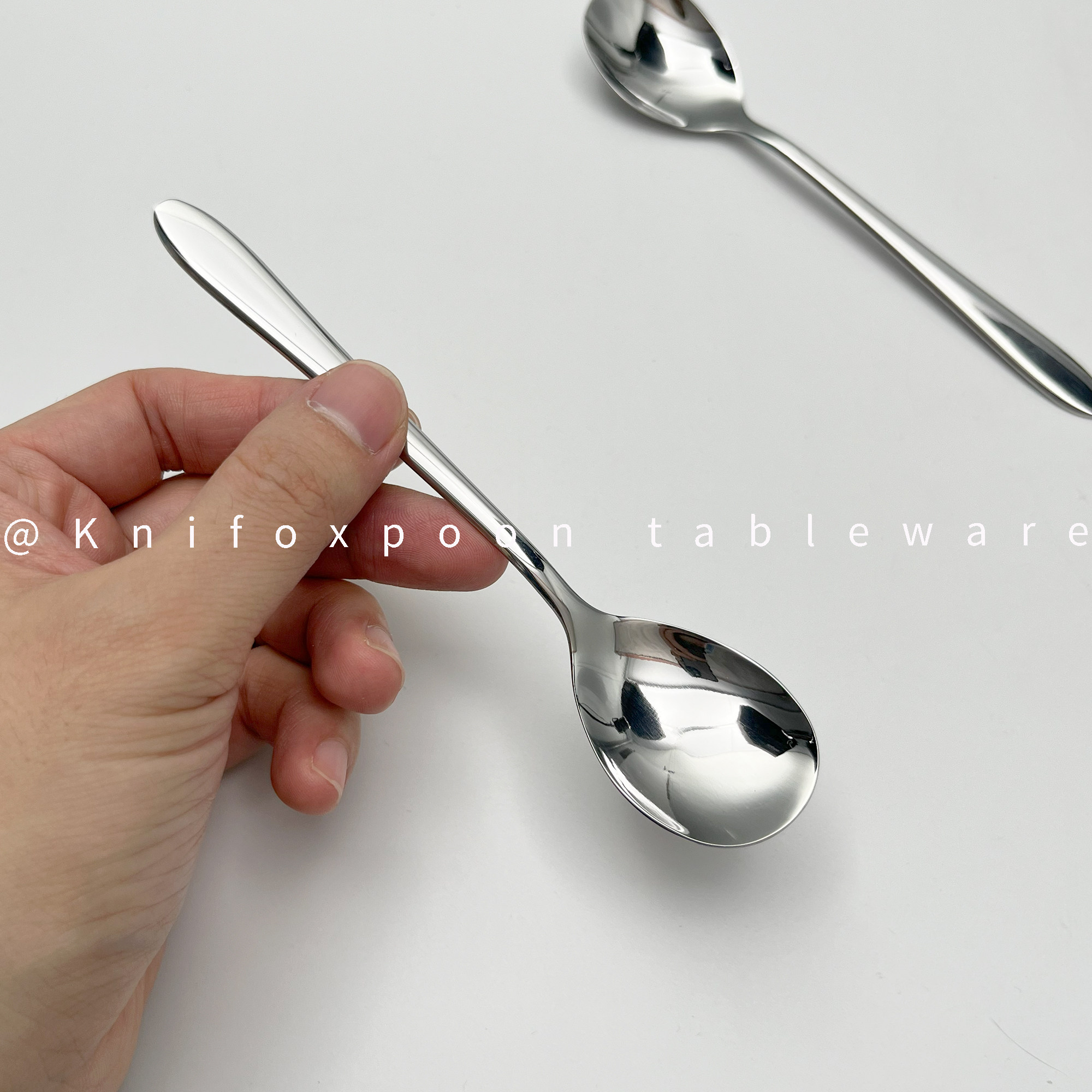简约精致不锈钢咖啡甜品搅拌勺