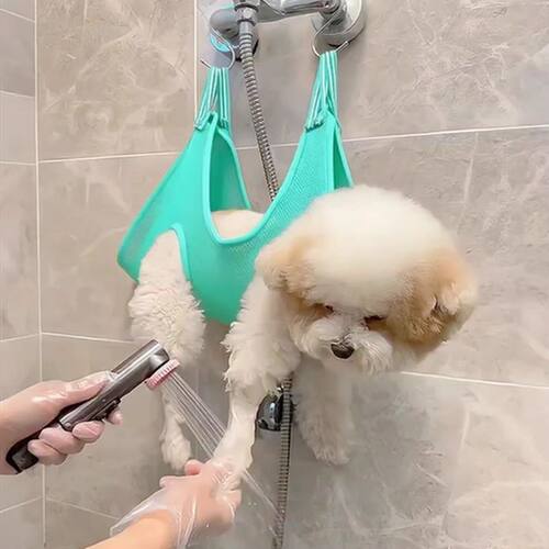 猫狗洗澡剪指甲防抓咬吊床