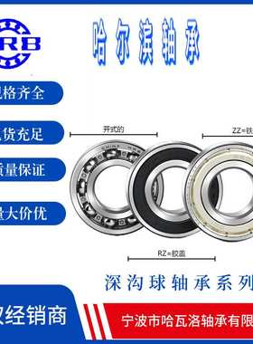 HRB 6308-2Z P5 D80308 哈尔滨深沟球轴承 Z 内径40mm外径90mm