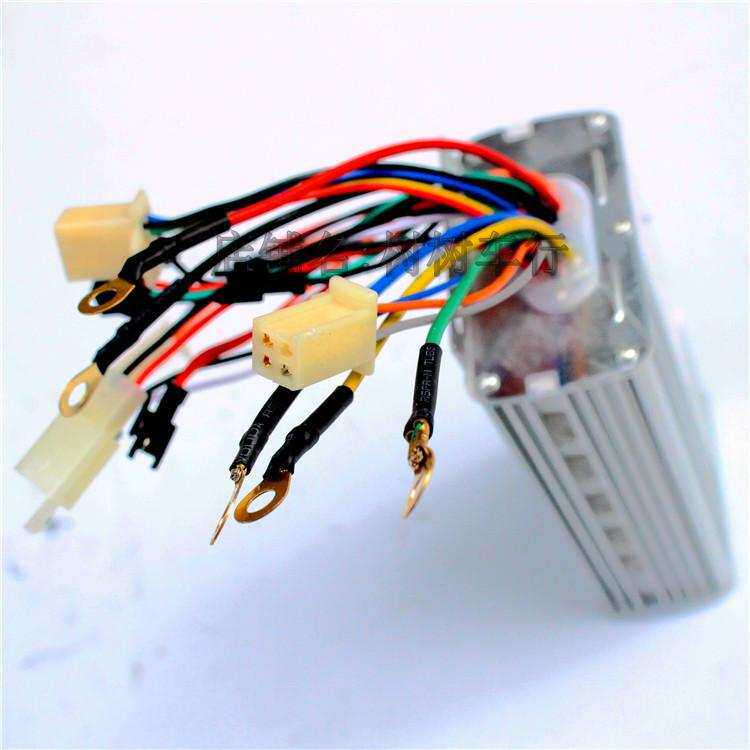 哈雷电动车原装配件 60V1000W电瓶车控制器改装自行车滑板车控制