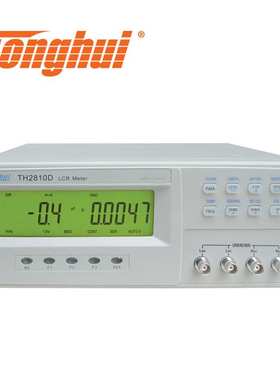 LCR数字电桥同惠TH2810D频率10kHz 5挡分选读数稳定快速TL2812D
