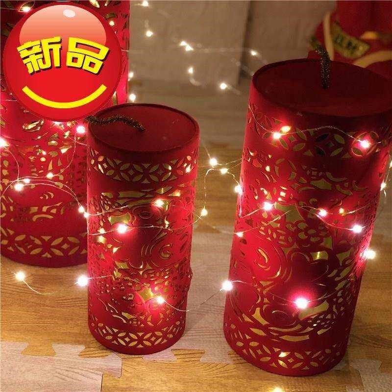 兴o小彩灯装饰灯笼闪光电子彩色灯珠手f工发光制作迷你铜线灯串灯