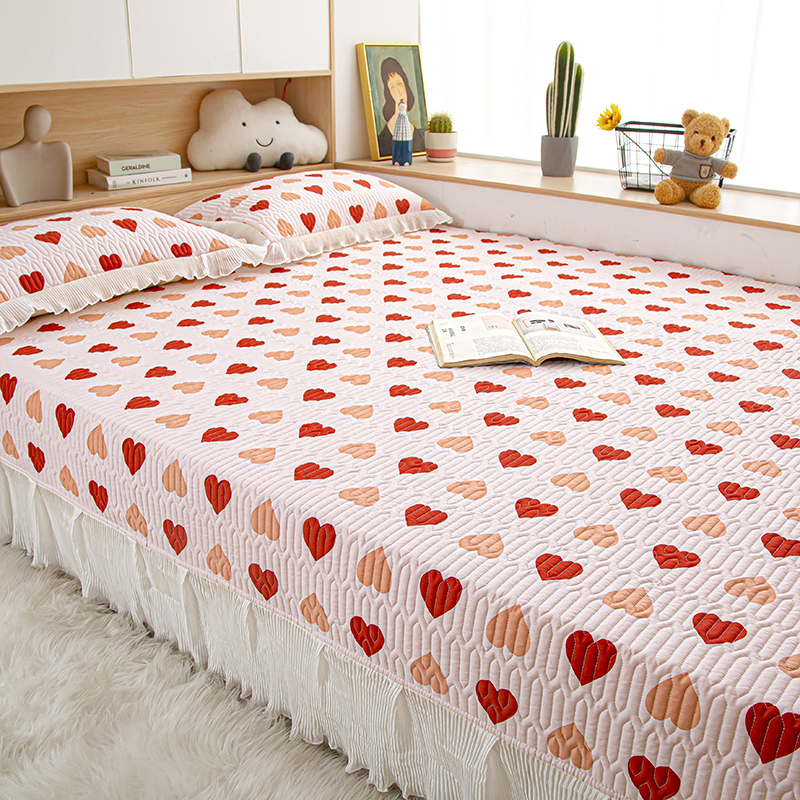 定制榻榻米专用床盖四季通用防滑纯棉床单床罩夹棉绗缝炕盖炕单罩