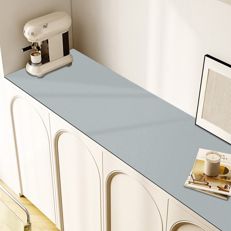 电视柜桌垫硅藻泥吸水垫台面长条保护垫餐边柜垫可裁剪鞋柜防脏垫