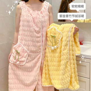 浴巾女款可穿式速干可裹大人成人浴袍比全棉吸水全身2025新款浴裙