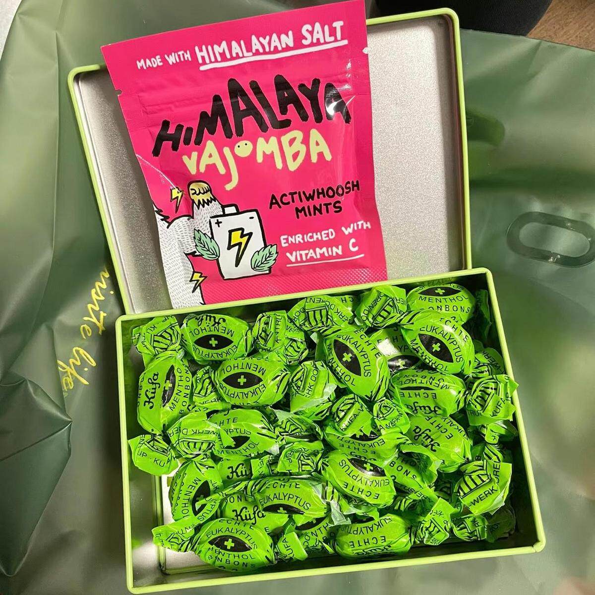 德国Bodeta进口欧卡润喉糖强劲喉糖护嗓提神醒脑清新口气薄荷糖