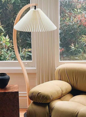 丹麦timberline落地灯沙发边设计师款氛围感中古奶油风客厅卧室灯