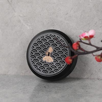 手工湖乐日式改黑檀木香盒香筒 香管 香桶 复古线香筒 木质工艺品