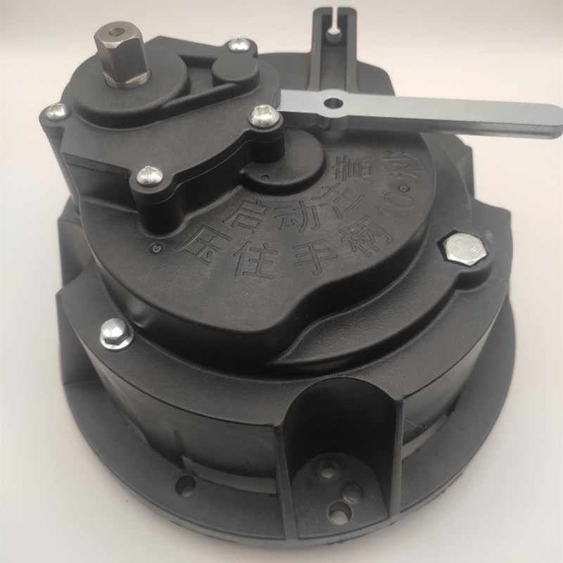 厂家直销a易启动拉盘柴油微耕机发电机水泵长柄手摇免拉启动器