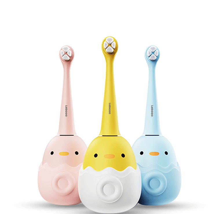 Lebooo力博得儿童电动牙刷3到6岁宝宝专用BOBO软毛语音提醒768