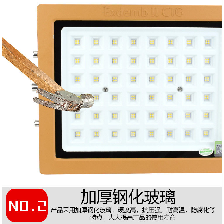 LED防爆泛光灯50W户外防水