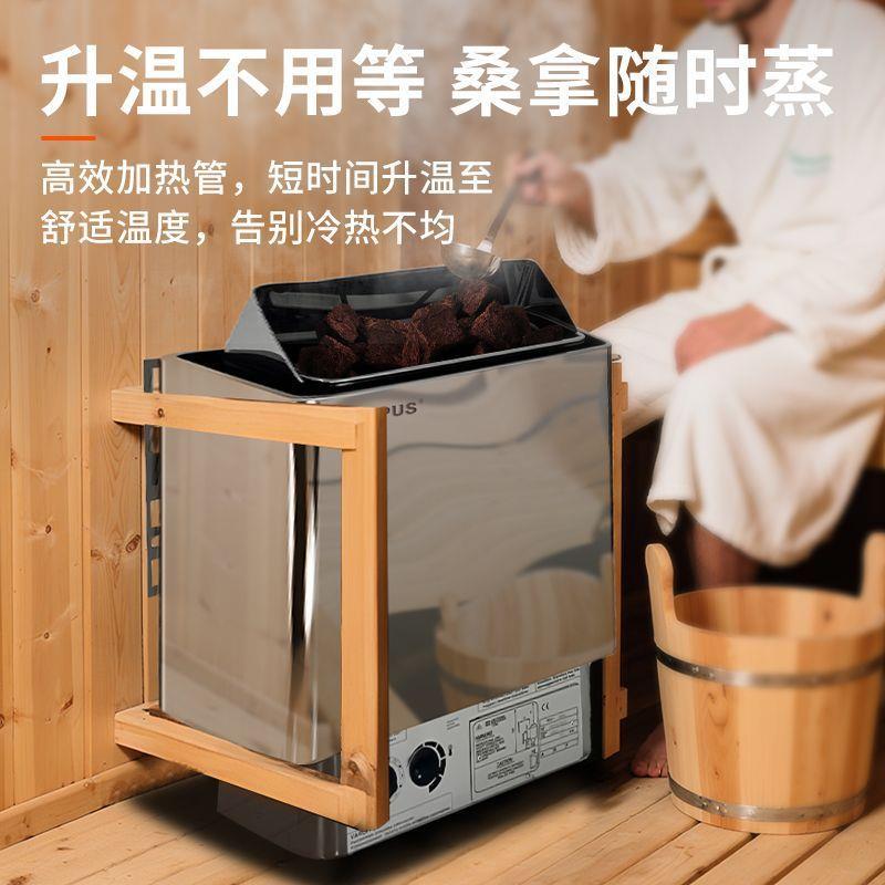 桑拿炉浴池用商用家用汗蒸炉干蒸房加热取暖设备不锈钢加热管冬季