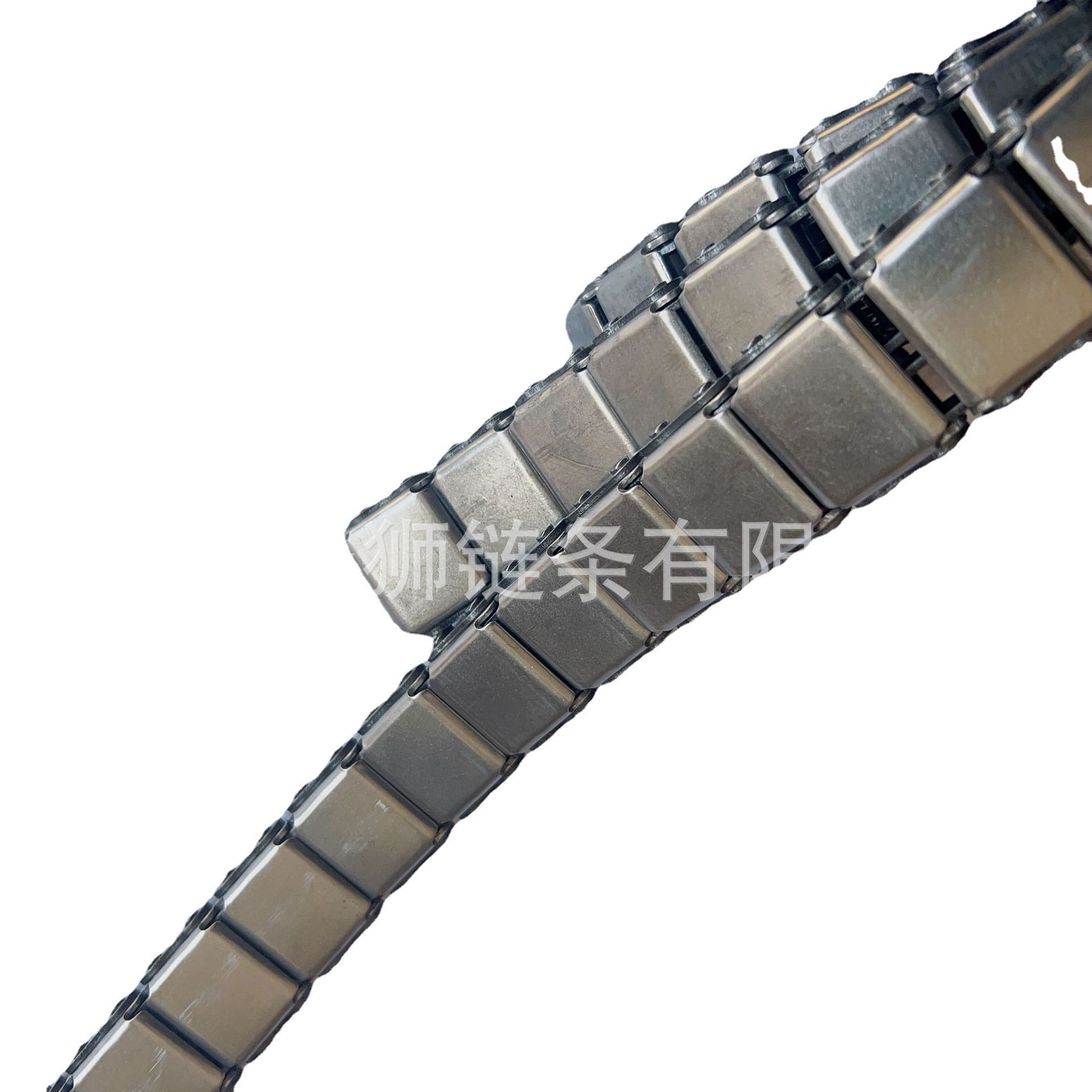 08B U2双排不锈钢盖板倒角链条顶升平移链物流设备输送链高强度链