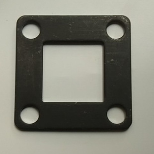 20个装 铁艺护栏固定铁片40铁片60正方底座铁艺护栏配件底座铁片