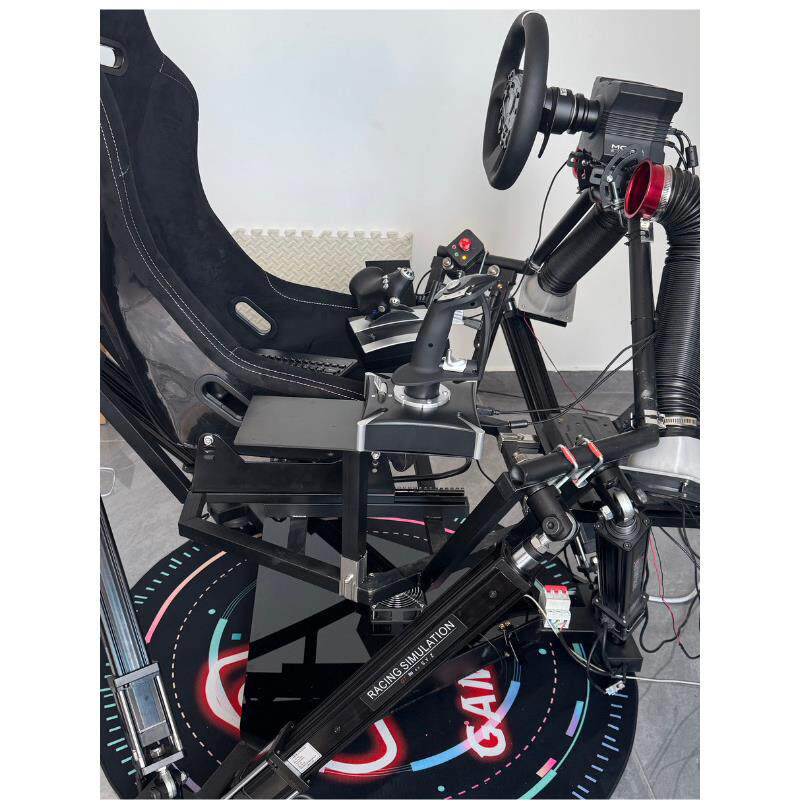 斯图尔特6轴G力赛车飞行模拟器6轴G力座椅六轴动态座椅驾驶训练