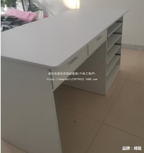 2026抽屉收纳柜抽拉插花多功能操作台花店花架收银台包装纸展示台