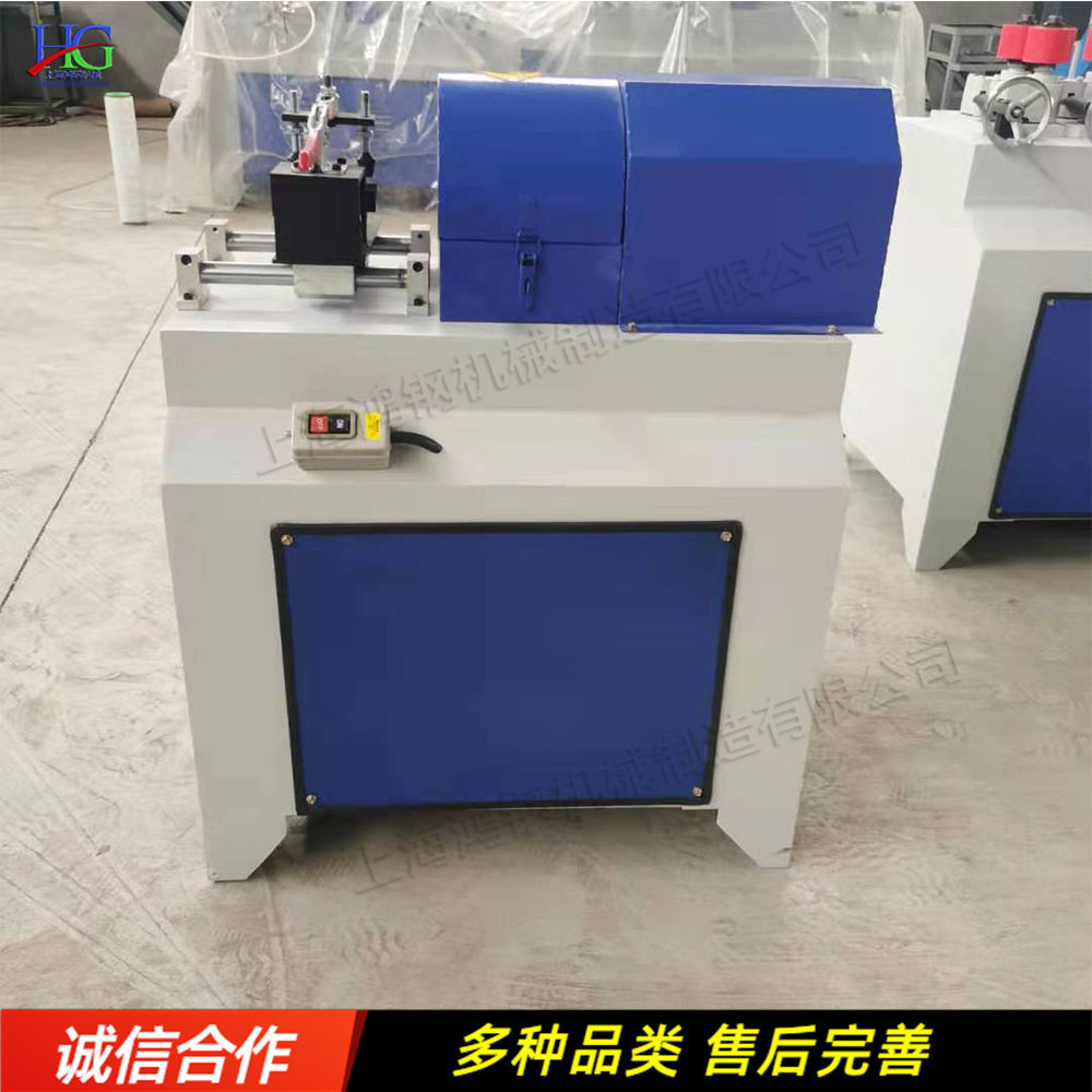 圆木棒端头削尖机 台式木工锹把锄把杆倒圆机 小型拖把杆平尖机