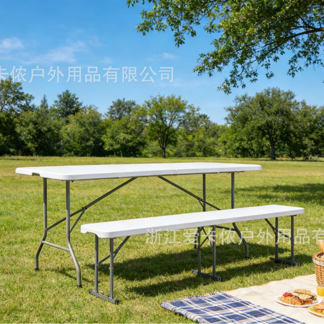 HDPE折叠便携户外家用长条凳