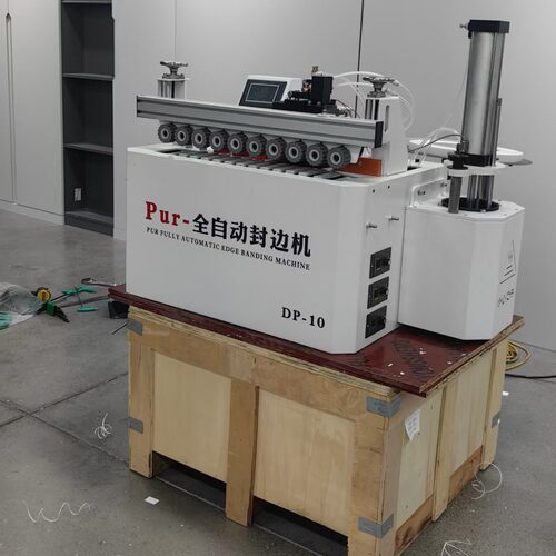 家用小型滚轮自断带封边机曲直
