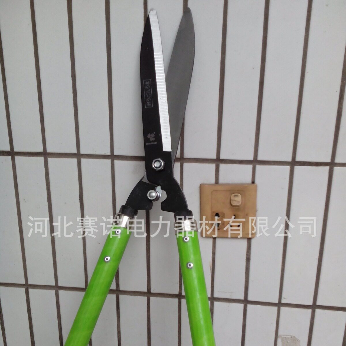 殿力牌双手握软枝绝缘剪 高压绝缘手握剪 双手加长片剪刀10kv用